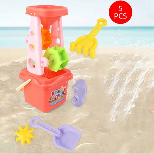 9X Beach Sandbox Toys Set for Kids Children Thoddlers Sand Toy Bucket Shovels 