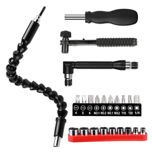 Hot sale L-shaped Angle Head Twin Wrench Driver Set Screwdriver Bits Tools T 
