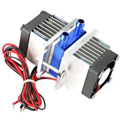 1 Set Mini Air Conditioner Diy Kit Thermoelectric Peltier Cooler Refrigeration Cooling System Fan For Home Tool - Peltier Cooler Air Conditioner Diy Kit