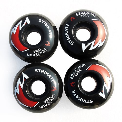 4pcs 100A 52x30mm Skateboard Wheels PU Skate Wheels 