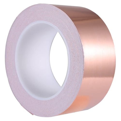 3x Copper Conductive Foil Tape Sheets Self Adhesive EMI Shielding Tape 