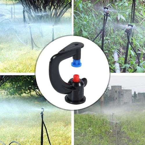 100Pcs Garden Plastic Micro Water Spray Misting Nozzle Drip Sprinkler Irrigation 