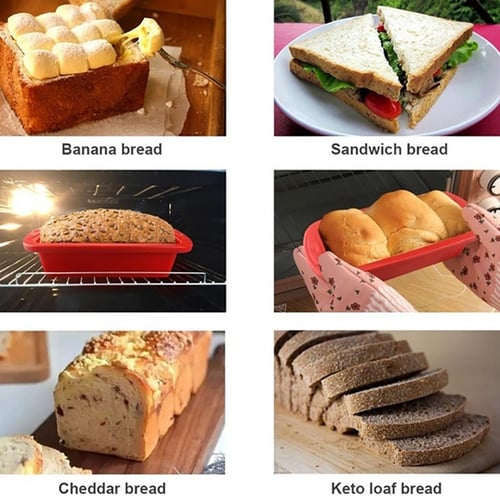 Christmas Round Shape Silicone Mold Cake Pan Mould Bread Toast Baking Tool New C 