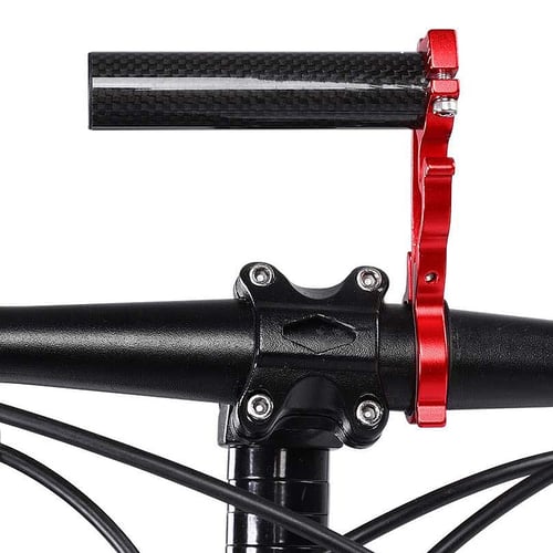 Bike Handlebar Extender Extension Bicycle Bar Mount Headlight GPS Holder Bracket 