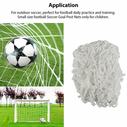 6x 4ft Football Soccer Goal Post Net For Kids Outdoor Football Match Training 