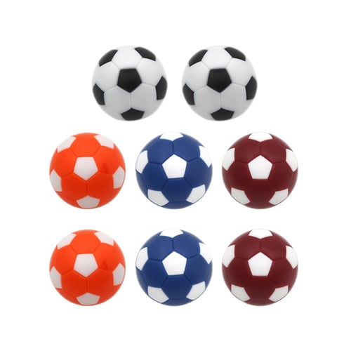 8X Table Soccer Replacement Balls Tabletop Footballs Soccer Game Ball Accessory 