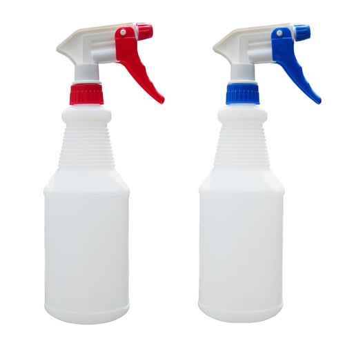 Fine Mist Lasting Bottle Plastic Leak Proof Spray Bottles Sprayer for Chemical Cleaning Solution 500ml 2pcs White Empty Spray Bottle 