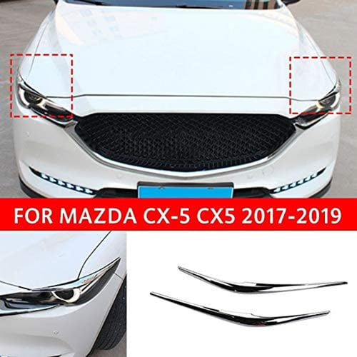Front Fog Light Lamp Cover Trim For Mazda CX-5 CX5 KF 2017-2020 Car Accessories 