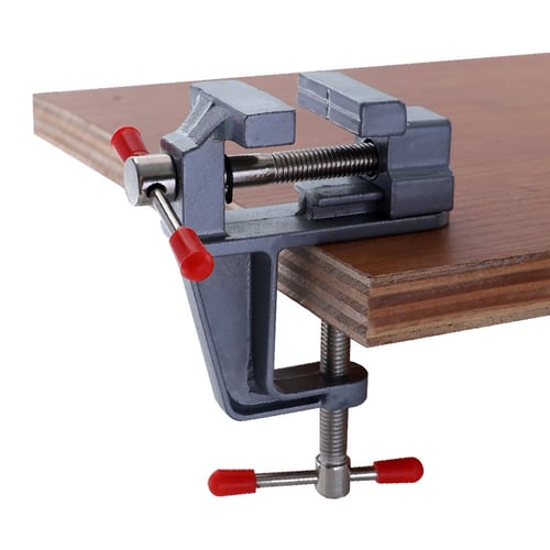 Mini Table Vise Bench Vice Clamp Hobby for Jewelry Repair Carving Tool 