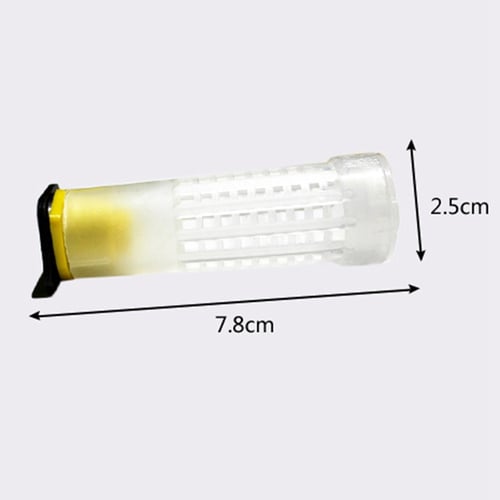 50pcs Bee king protection cover rearing tools new bees queen cages cell plastic 
