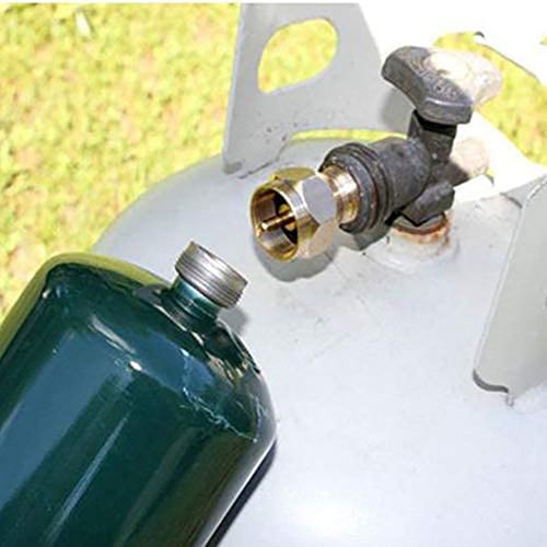 Propane Refill Adapter Lp Gas Cylinder Tank Coupler Heater Camping Hunt Outdoor 