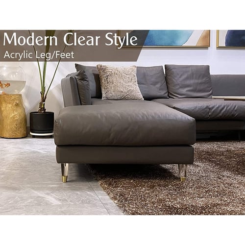 4pcs Set Tea Table Sofa Metal Legs Feet Furniture Couch Cupboard Cabinet Riser 