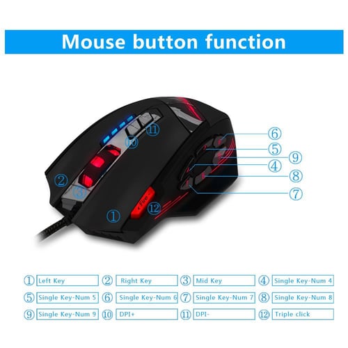 zelotes c12 mouse program