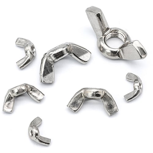 Stainless steel Butterfly nut lock wing Nuts M3 M4 M5 M6 M8 M10 M12 
