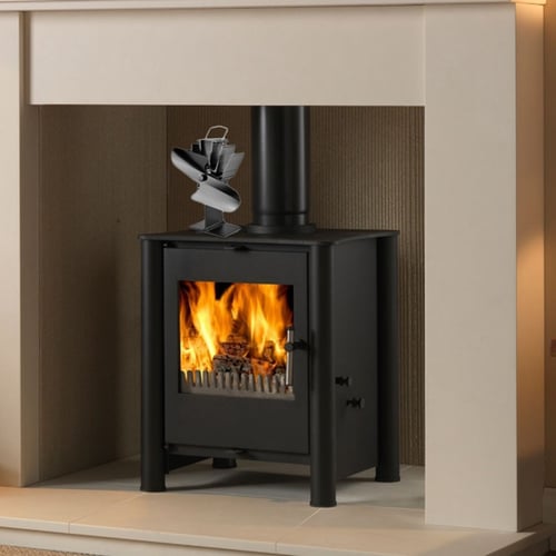 Eco Friendly Log Burner Fan 2 Blades Heat Powered Stove Fan for Wood/Log Burner/Fireplace Eco Friendly Log Burner Fan 2 Blades Heat Powered Stove Fan for Wood/Log Burner/Fireplace