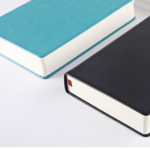 Super Thick Sketchbook Notebook 330 Sheet Blank Pages Leather Soft Cover Journal 