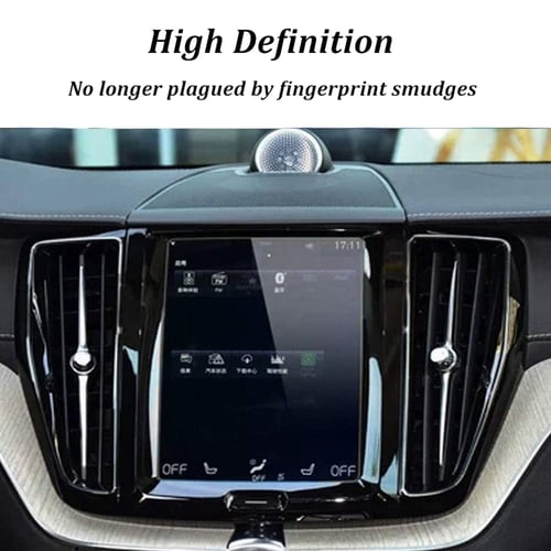 2019-2020 Volvo XC60 Tempered Glass Navigation & AC Touch Screens Protector 