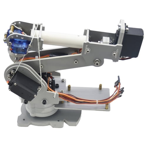 Assembled 6DOF Robot Arm Clamp Set Educational DIY Robotic Kit With Large Torque 