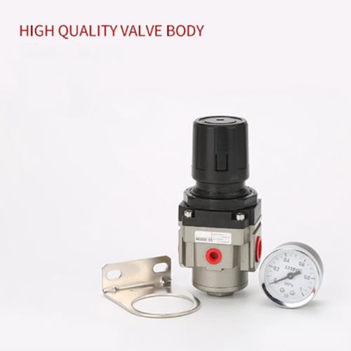 Regulator Valve-High-precision pressure-stable G1/4 aluminum alloy Air Pressure Regulating Valve 