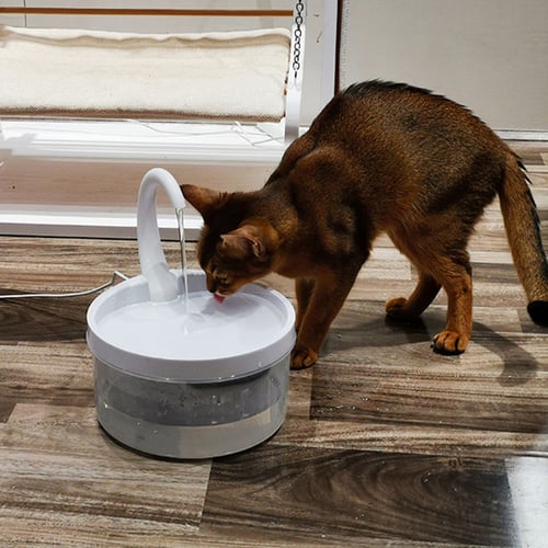 Swan Neck Pet Fountain Dog Fountain Automatic Water Dispenser for Dogs and Cats