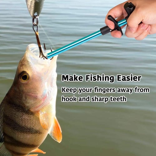 Hook Remover Angling Tools Alloy Aluminium Fishing Disgorgoer 