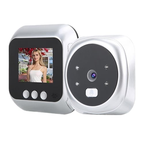 Easy to Use Digital Door Viewer for Home Security Video Doorbell 3 in 720P HD Smart Screen Display Doorbell with Night Vision
