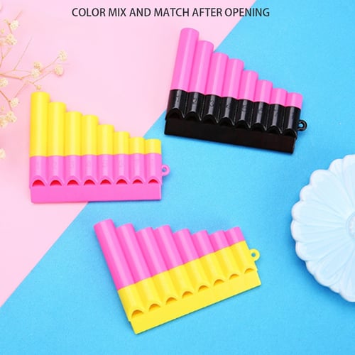Children Educational Handmade Music Toy DIY Pan Flute Musical Instruments for Kids Students