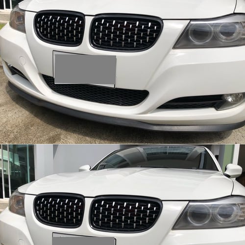 Car Front Bumper Kidney Grille Grill Diamond Racing Grille For-BMW E90 E91  318I 320I 325I 2009-2012 - buy Car Front Bumper Kidney Grille Grill Diamond  Racing Grille For-BMW E90 E91 318I 320I