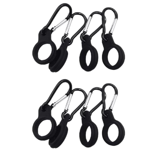 Sports Kettle Buckle Outdoor Carabiner Water Bottle Holder Silicone Buckles Hook 
