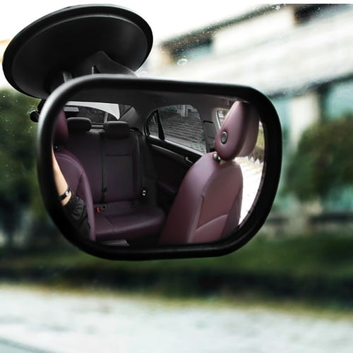 Baby Car Mirror Back Seat Rear Ward Safety View for Infant w/ Clamp & Sucker 