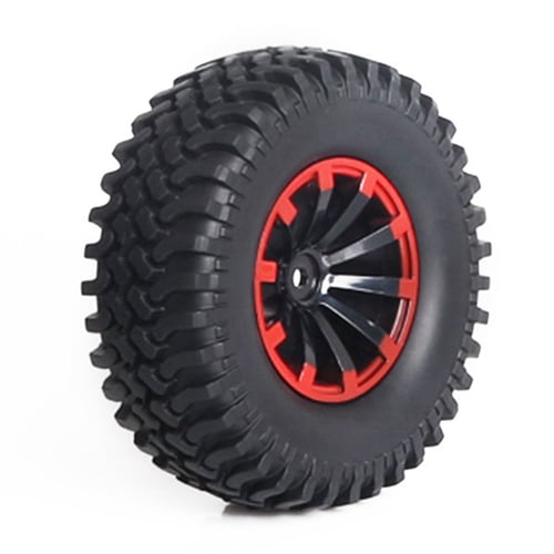 4PCS 100mm OD Tyres Tires For 1.9'' Wheel Rims 1/10 RC Crawler TRX-4 SCX10 D90 
