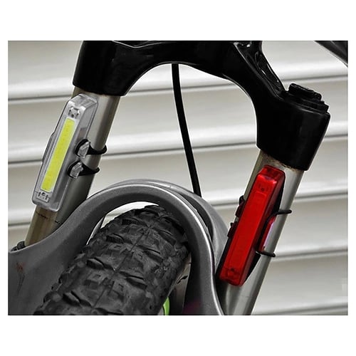 Bicycle Rear LED Tail Light Taillight Safety Cycling Lamp Bike USB Recharge COB