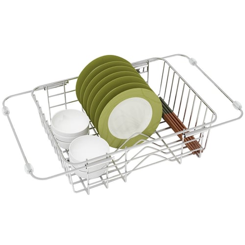 Sink Dish Drainer Rack, Countertop Dish Dryer Rack