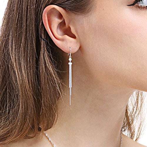 200 x Earring hooks wires fish hooks Silver plated jewellery findings DIY 