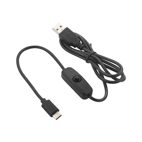 1m Micro USB Power Supply Charger Cable Wire w/ ON/OFF Switch For Raspberry Pi 