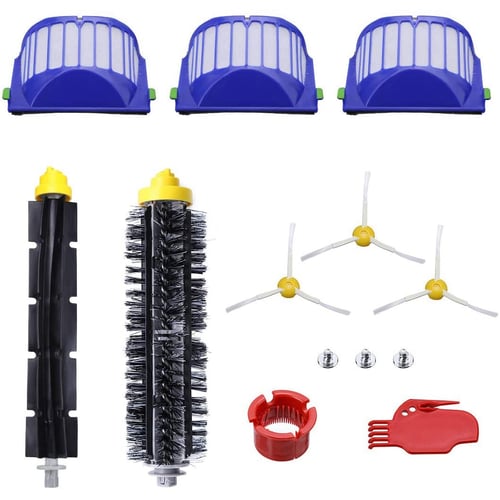 New Bristle Brush Cleaner Kit Accessories for iRobot Roomba 500 600 700 Series 