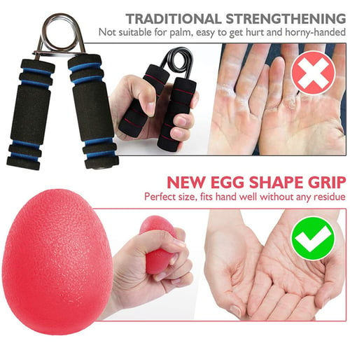 Low Resistance   Stress Reliever Ball Hand Grip Fitness Exerciser Novelty