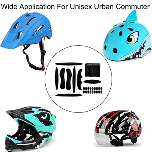 Cycling Helmet Pads Sealed Sponge Bicycle Helmet Of Inner Pads Protection Pad ! 
