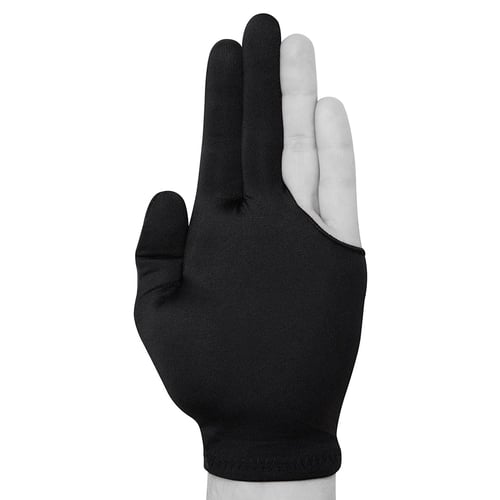 10pcs 3 Finger Billiards Gloves Pool Cue Gloves Man Woman Fit Right or Left Hand 