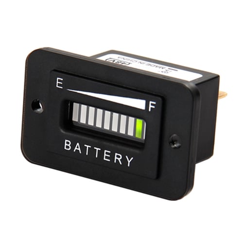 48V LED Battery Indicator Meter Gauge Charge Discharge Tester 