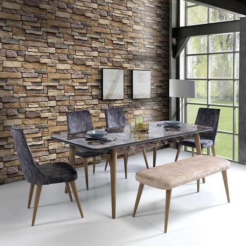 2 Rolls Self Adhesive Wallpaper Backsplash Wall Paper Or Shelf 3d Faux Textured Stone Look - Self Adhesive Wallpaper Roll Paper 2 Rolls Self Adhesive Wallpaper Backsplash Wall Paper Or Shelf 3d Faux Textured Stone Look - Self Adhesive Wallpaper Roll Paper
