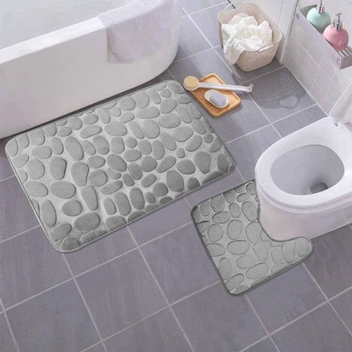 Bathroom Carpet Set Entrance, How To Fit A Bathroom Carpet