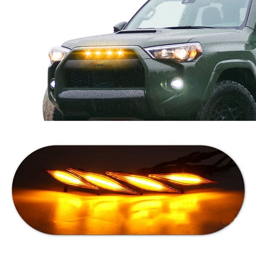 4pcs External White Led Lights Decoration Led Front Grille Lights For 14 19 Toyota 4runner Trd Pro Grille Buy 4pcs External White Led Lights Decoration Led Front Grille Lights For 14 19 Toyota 4pcs External White Led Lights Decoration Led Front Grille Lights For 14 19 Toyota 4runner Trd Pro Grille Buy 4pcs External White Led Lights Decoration Led Front Grille Lights For 14 19 Toyota