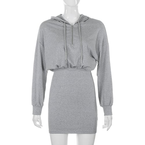 MILLY Womens Hooded Dress