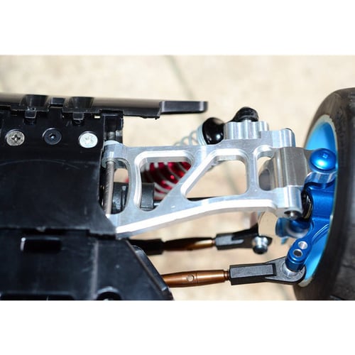 Aluminum Alloy Front Lower Swing Arm Suitable for Tamiya TT02B TT-02B Parts Accessories 
