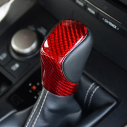 Carbon Fiber Steel Central Console Gear Shift Panel For Lexus NX300h 2015-2021