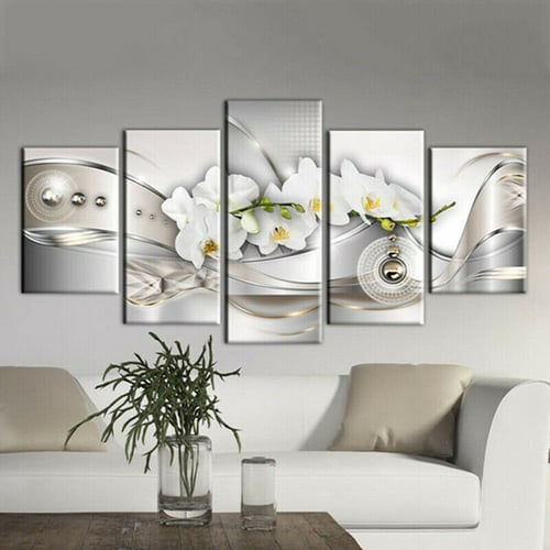5pcs Modern HOME Canvas Oil Painting Wall Art Home Decor Picture Print Decor 
