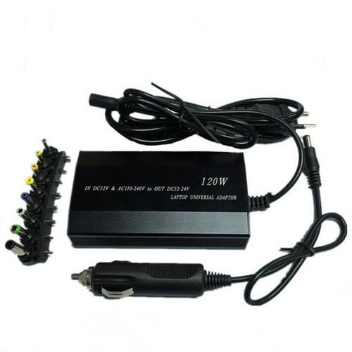 120W 34 Tips Car Home Charger Power Supply Adapter for Laptop Notebook Universal 