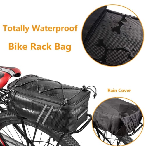 Cycling Motorcycle Waterproof Cover Bicycle Bike Rack Pack Bag Dust Rain Cover 