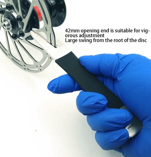 Bicycle Wrench Disc Brake Rotor Alignment Truing Tool Adjustment WrenH WY 
